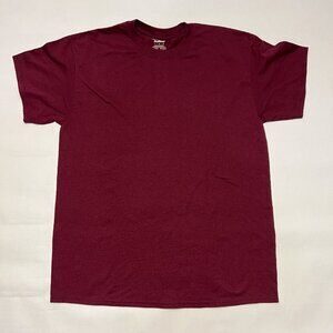 Gildan DryBlend Short Sleeve Blank Tee Maroon Large